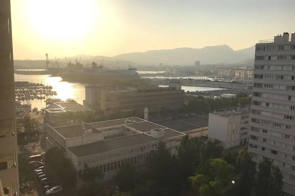 Apartment Bel Appartement T3 Mourillon A 5 Min Des Plages - Vue Mer Toulon
