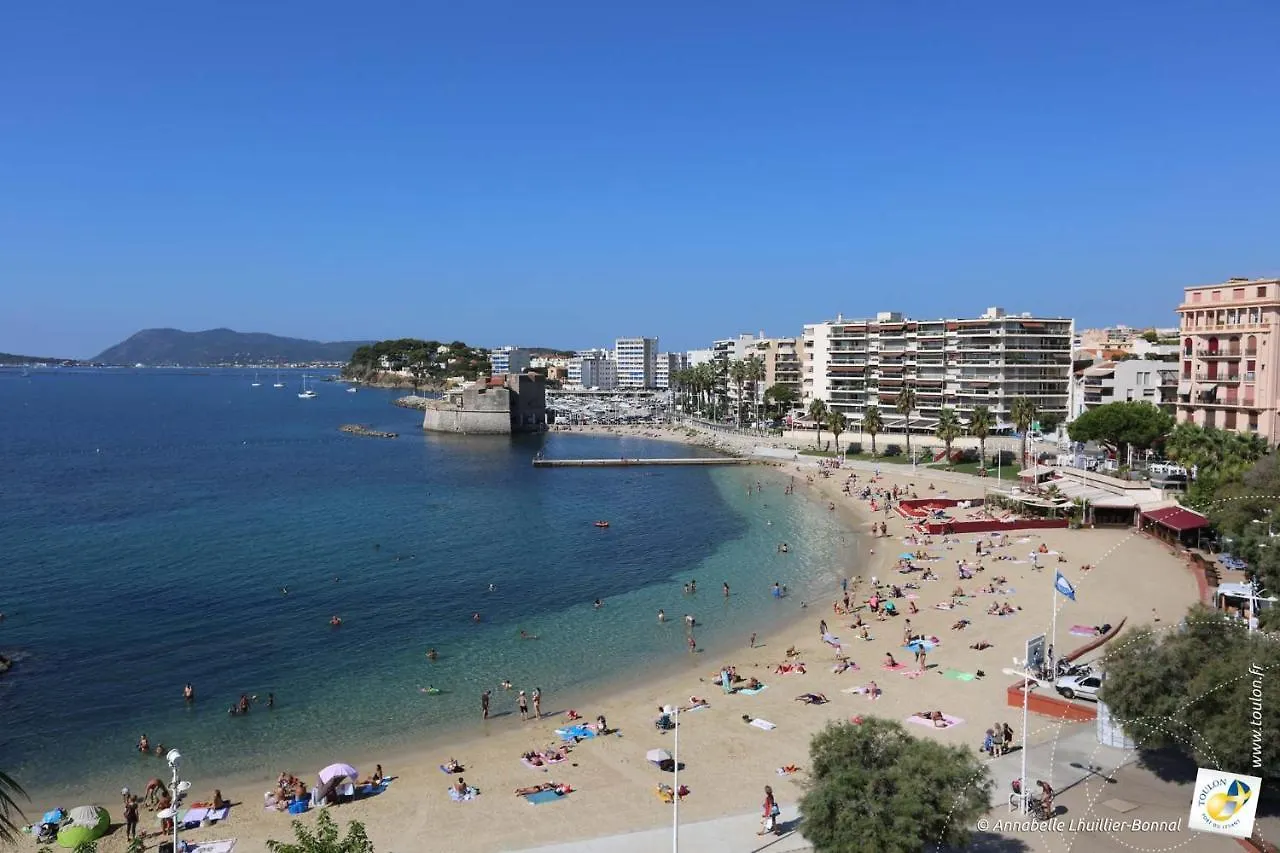 Bel Appartement T3 Mourillon A 5 Min Des Plages - Vue Mer location